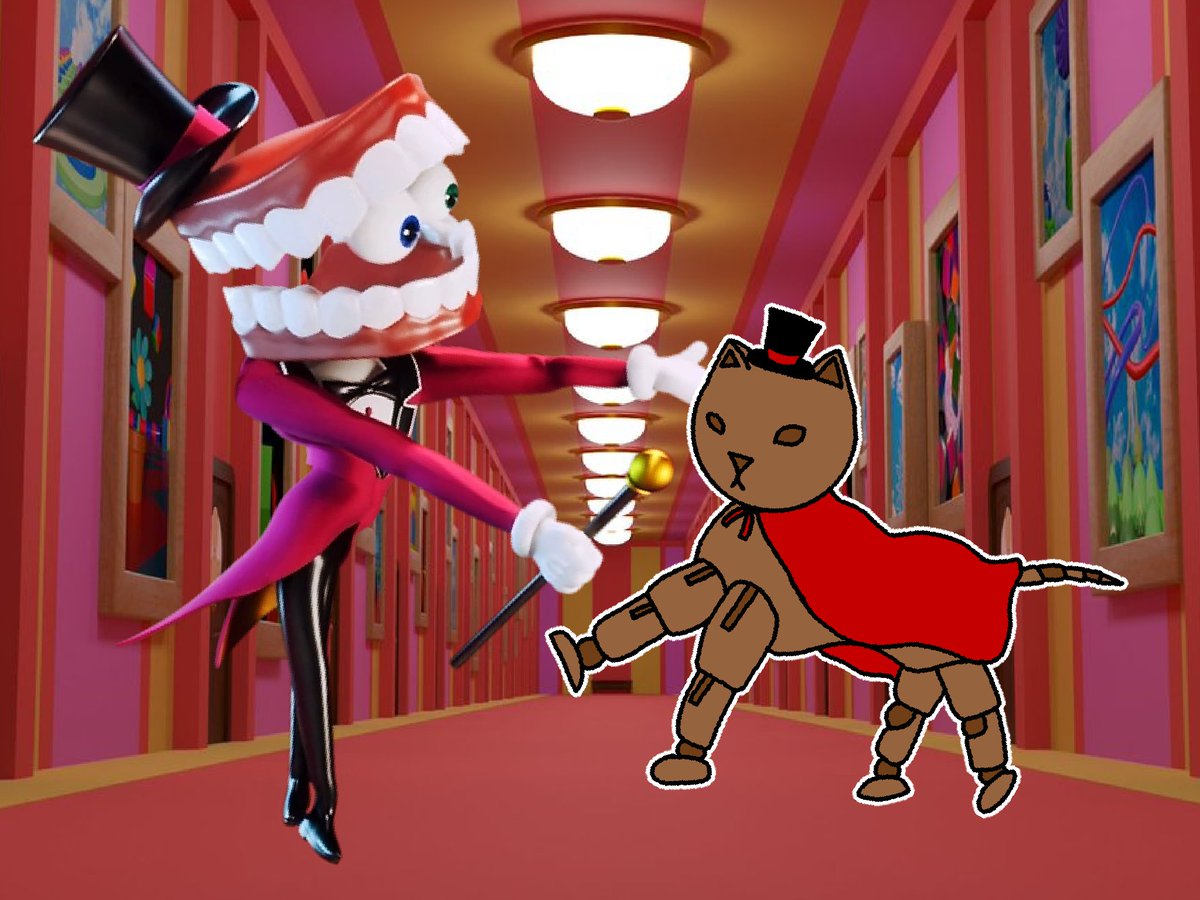 C.A.I.N.E. & June ! tweet media