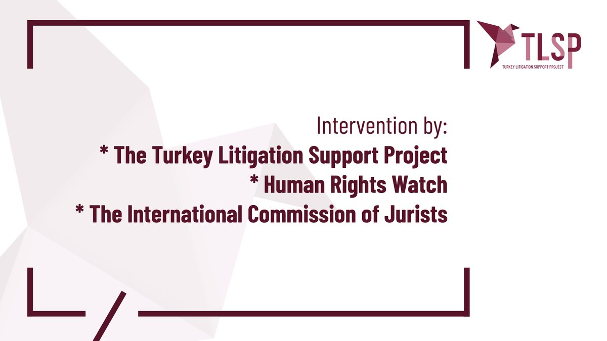 Turkey Litigation Support Project tweet media