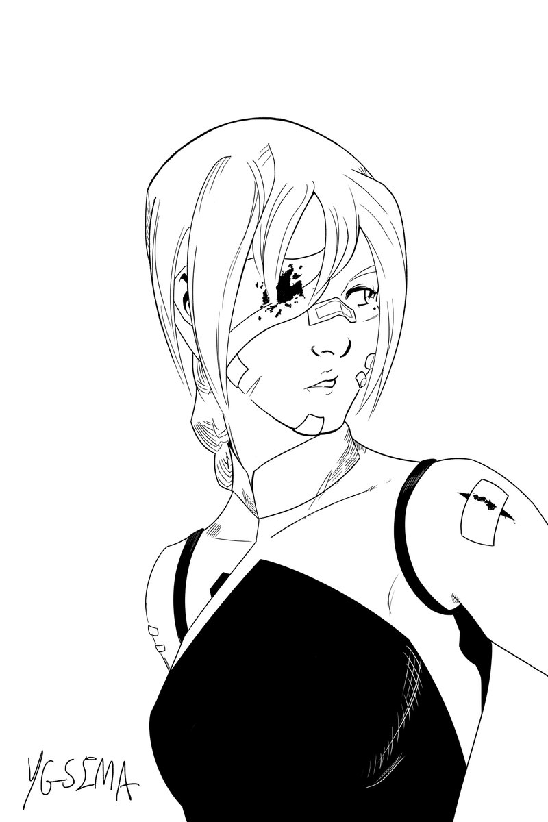 ygbsima's tweet photo. Drew Isolde while practicing a new style!
#art #digitalart #signalis #illustrationart https://t.co/WrRvUdkOdJ