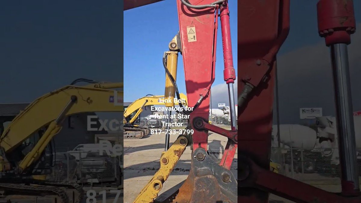 HeavyEquipGuy's tweet image. Heavy Equipment Link Belt Excavators for Rent at Star Tractor dlvr.it/TRgCVY #linkbelt #excavator #heavyequipment #constructionequipment
