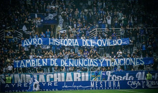 Ojalá algún periodista recuerde a los que denunciaron al Real Oviedo, a los que se fueron al ACF y a los políticos y empresarios que los apoyaron. No se puede borrar la historia porque ahora quieran todos buscar influencia, dinero o fama alrededor del club.