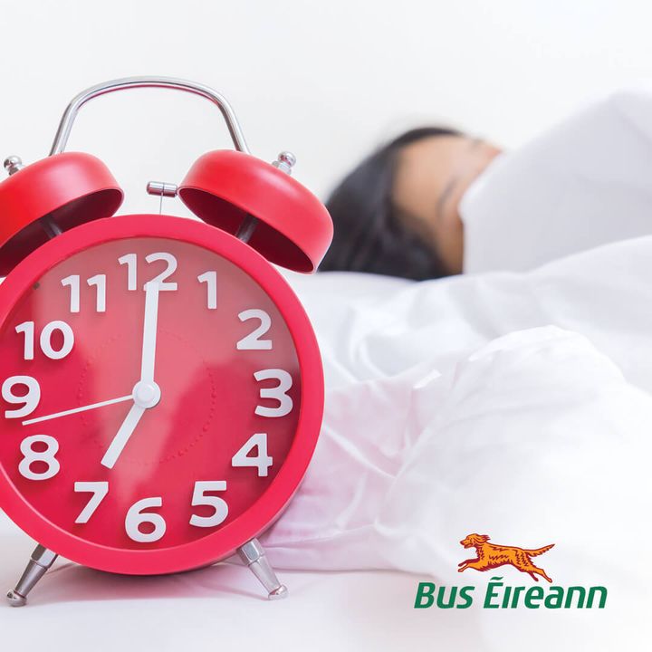 Buseireann's tweet image. Due to daylight savings Saturday night/Sunday morning a small number of our services will be affected. For details, please see buseireann.ie/news/daylight-…
#ClocksGoingForward #DaylightSavings