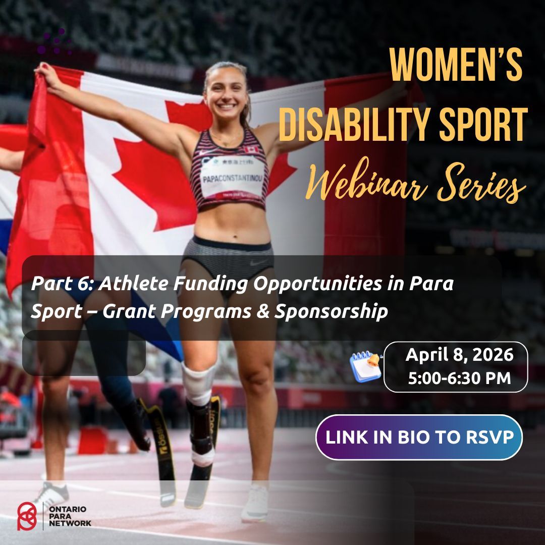 Ontario Para Network tweet media