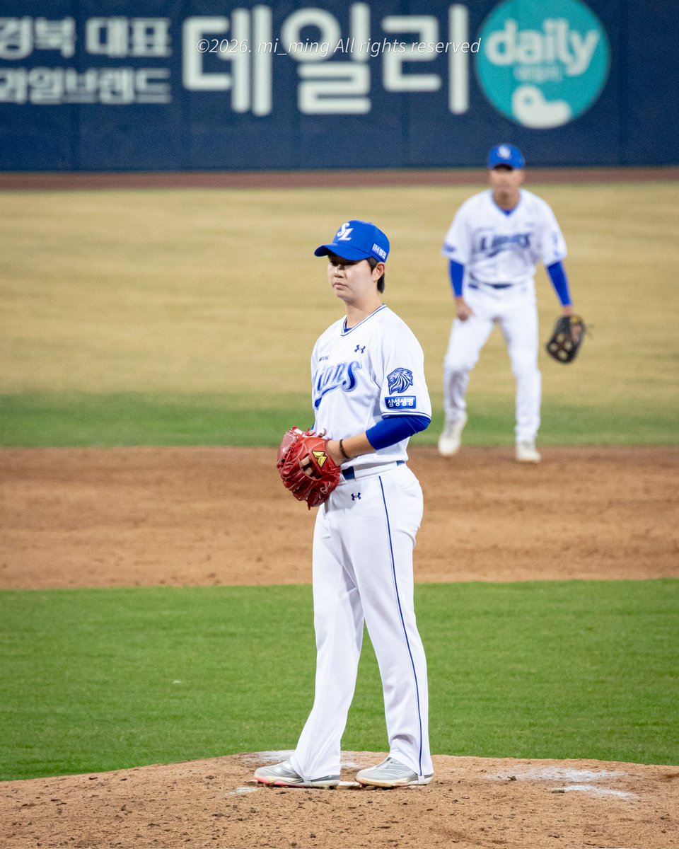 min_mi_ming's tweet photo. 260323 라팍시범경기
🦁장찬희🦁
.
.
탐라에서 찬희찾는분 계신거 같아서 바로 보정해왔어요...듀듀 
.
#삼성라이온즈 #장찬희 https://t.co/rier6l8NQs