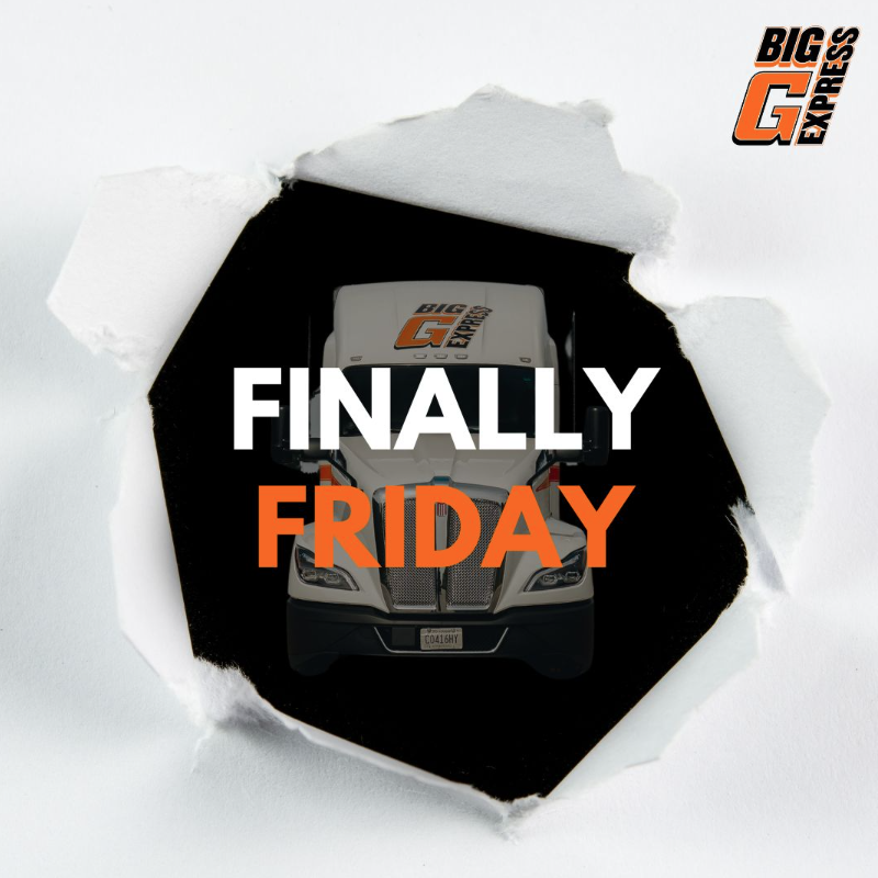 Big_G_Express's tweet image. #FinallyFriday #BigGExpress #TruckingLife #KeepOnTruckin