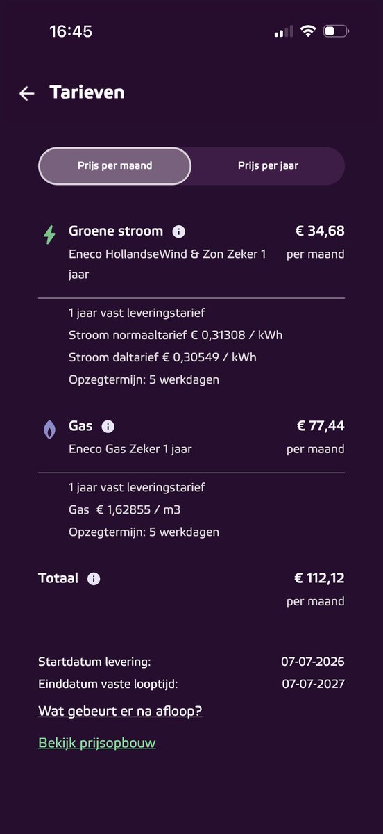 DonaldvanEs's tweet photo. @Eneco Ja lachen met jullie een nieuw contract krijgt goedkopere gas en electra tarieven dan mijn verlengen. Hoe dan? https://t.co/l4LhcU5s41