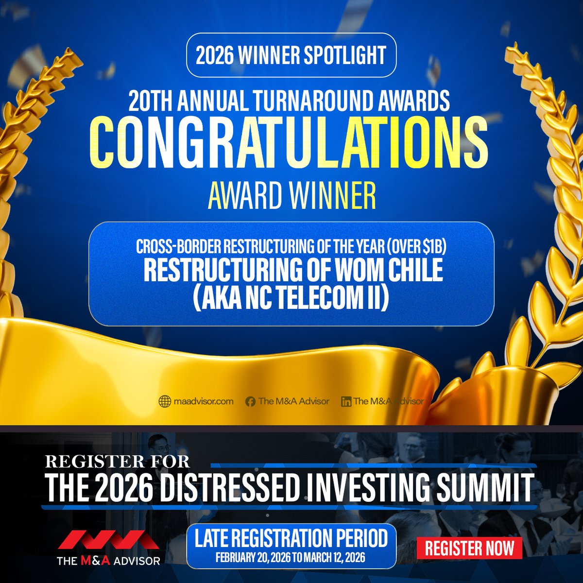 The M&A Advisor tweet media