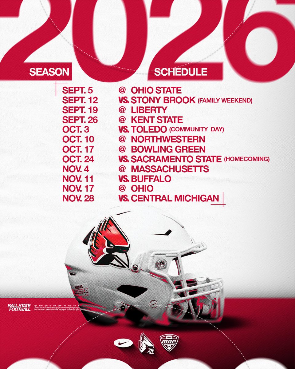 Ball State Football tweet media