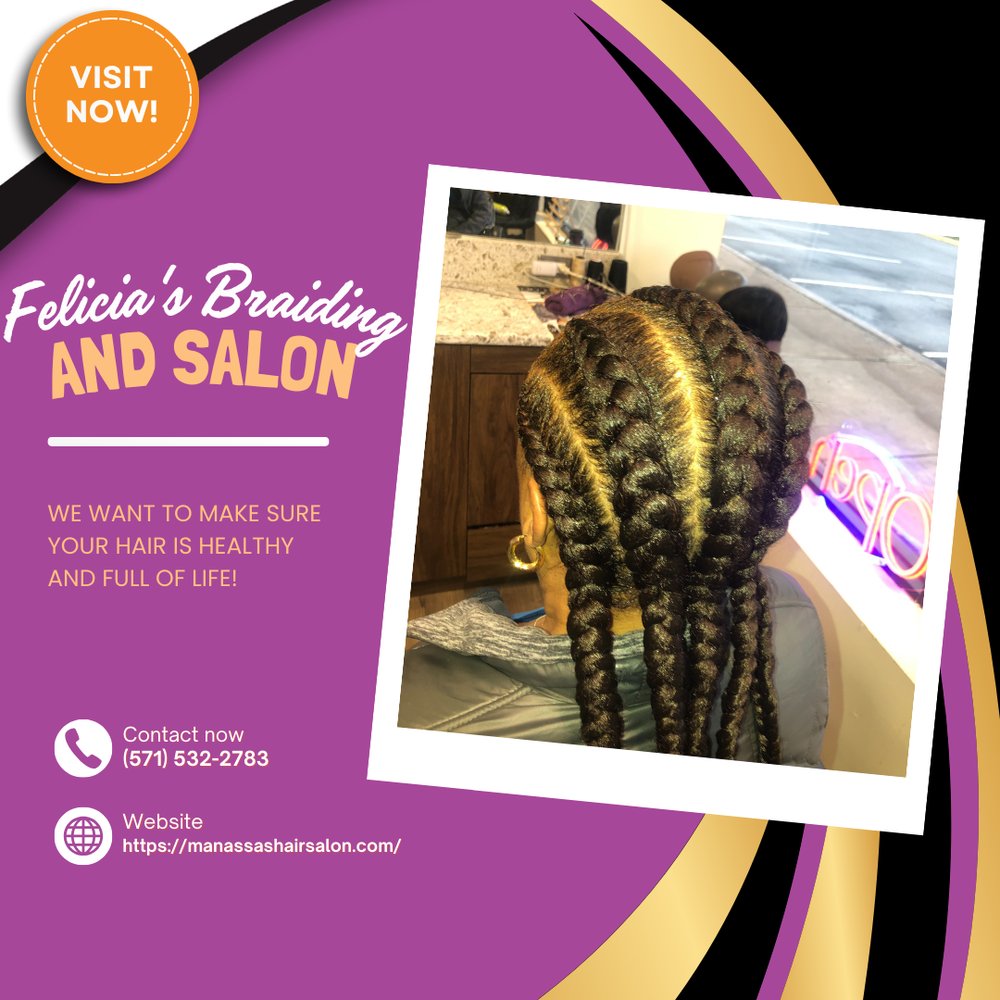 FeliciasBraidS's tweet photo. Clean lines and long-lasting results define our cornrows styles. We work carefully to ensure comfort while maintaining sharp detail from start to finish. Visit our salon and get styled this week.
#Cornrows
https://t.co/xXyDFMCsiW https://t.co/PYt2AEOuEF