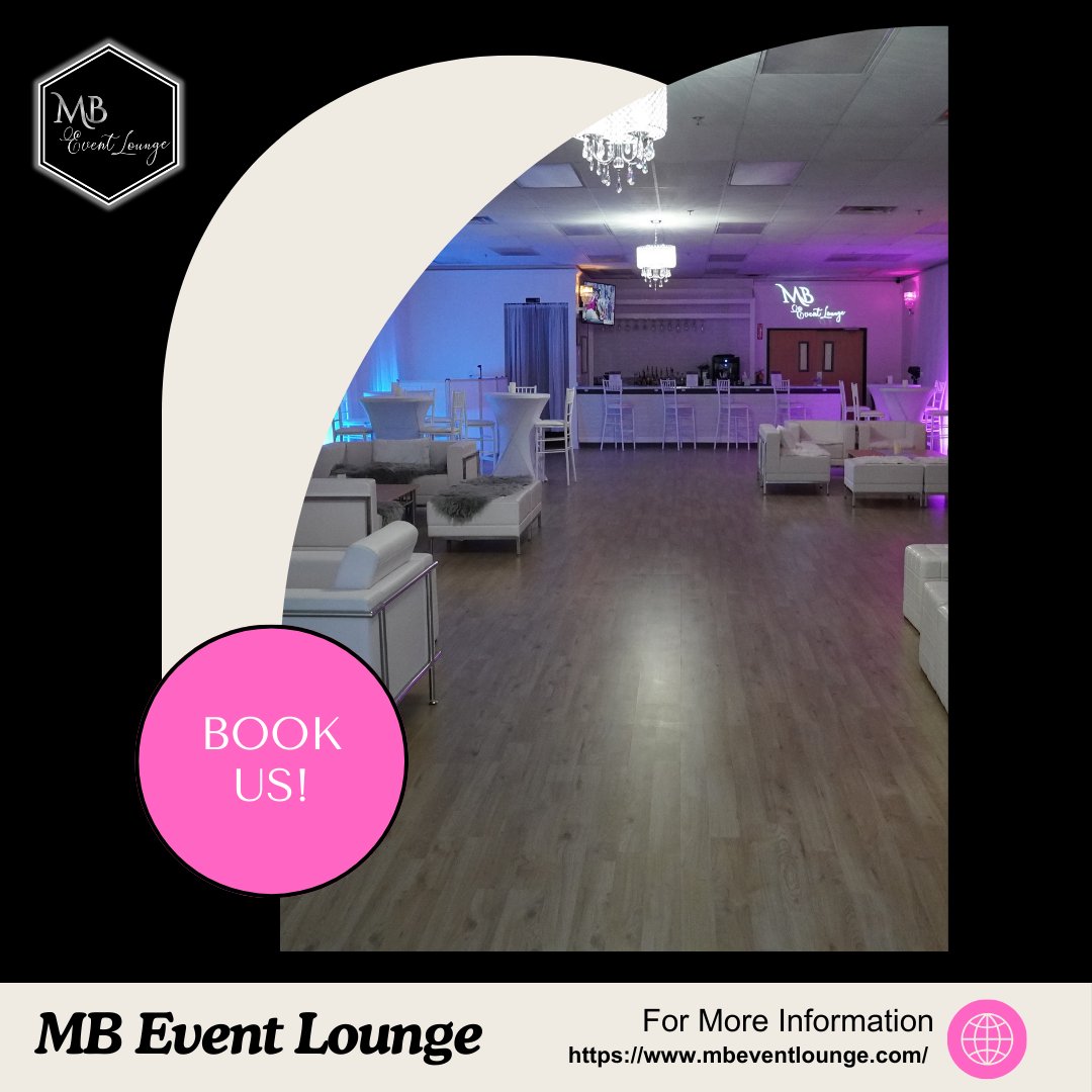 MBEventLounge's tweet photo. In our event lounge, every gathering feels elevated with its cozy layout and stylish ambiance. We're dedicated to making your occasion effortless. Message us today to begin planning your next celebration! #EventLounge
https://t.co/SGaSax0yu5 https://t.co/pDxA9LPVRm