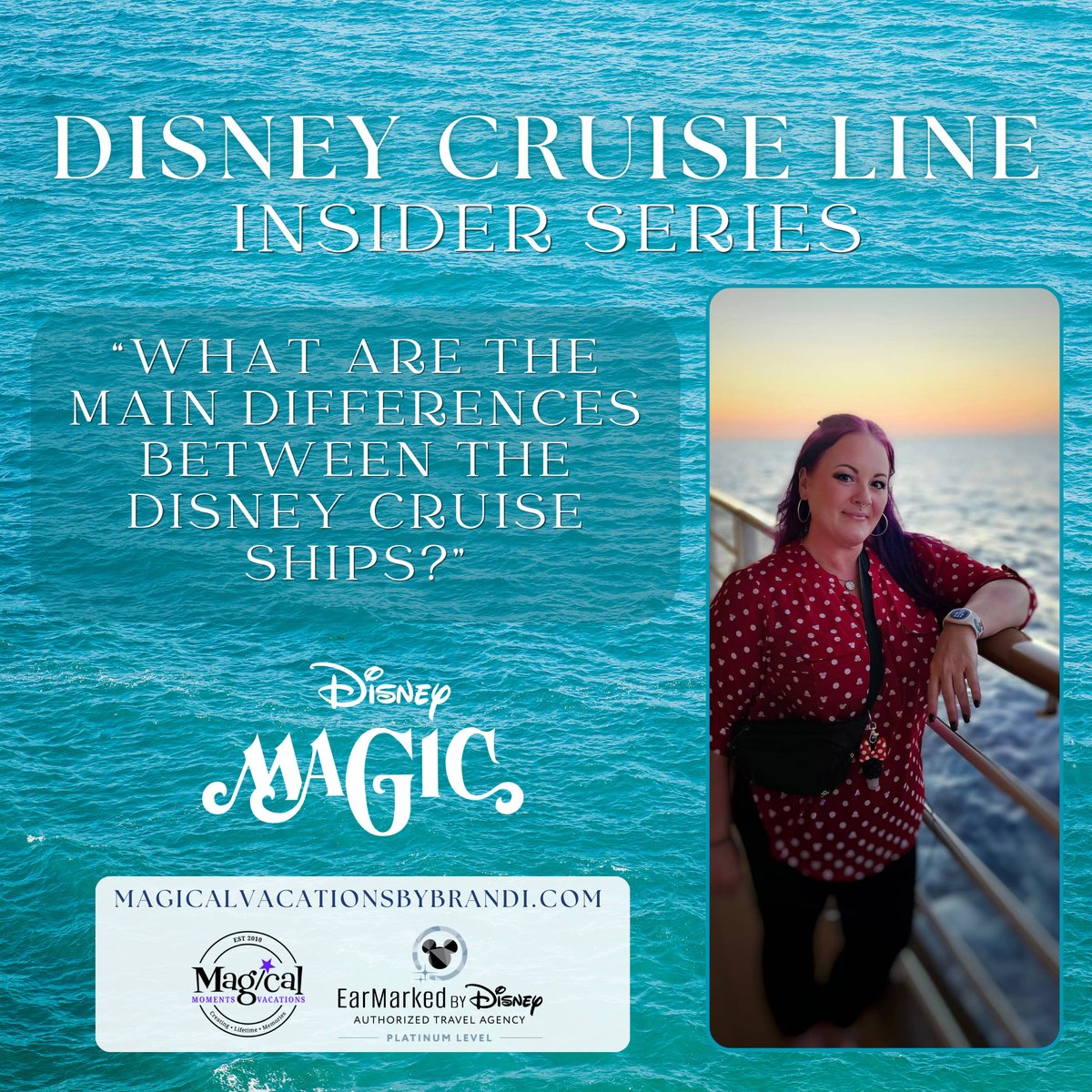 MagicalBrandi's tweet photo. What makes the Disney Magic so special? ✨🚢
She feels like classic Disney charm at sea 💙 Think storybook magic, cozy nostalgia, Rapunzel’s Royal Table 🍽️, Tangled: The Musical 🎭, AquaDunk 💦, and just enough grown-up space 🍸☕ to keep everyone happy. #DisneyMagic https://t.co/MNz9t5Sux9