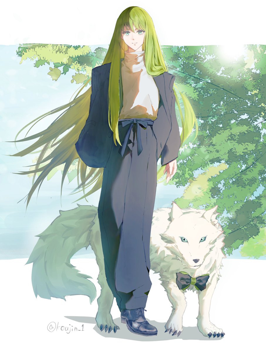 美しいサーヴァントとマスター
 #strangeFake #エルキドゥ