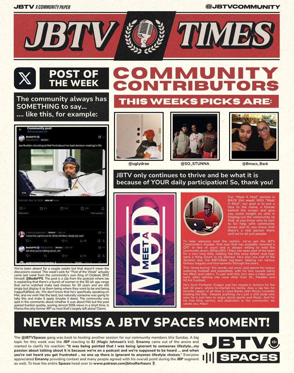 JBTV Community tweet media