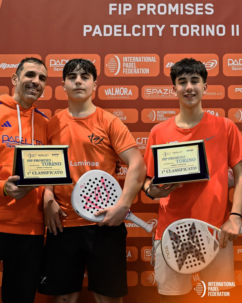 padelfip's tweet photo. This weekend’s Promises FIP Tour showcases the future stars of world padel. From the courts of Turin to the lights of Hong Kong, the Promises tournaments have delivered spectacular action, determination and shots worthy of true champions! 🌍✨

#FIPPromisesTour2026 #PadelFIP https://t.co/5Yv05t23R8