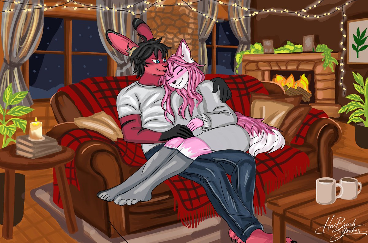 haibrushstrokes's tweet photo. Commission for Aria and her friend on FA!
Thank you so much for your support ❤️

#digitalart #illustration #furrycommision #portrait #oc #CommissionedArt #furry https://t.co/jc3udMyphF