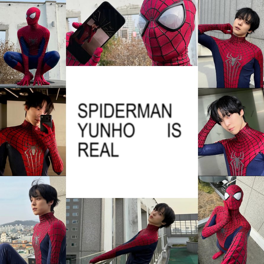 hotyapper's tweet photo. Everyone say thank you Yunho 🕷️🕸️ https://t.co/aW15k2SyMR