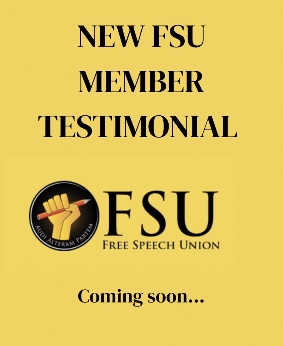 The Free Speech Union tweet media