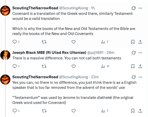 Joseph Black MBE (Ri Uliad Rex Ultoniae) tweet media