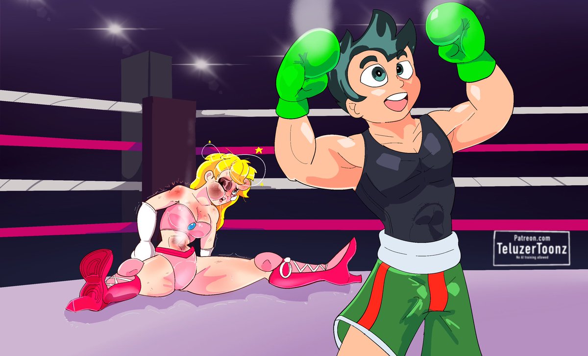 Princess peach faces litttle Mac.

Didn’t go amazing for her