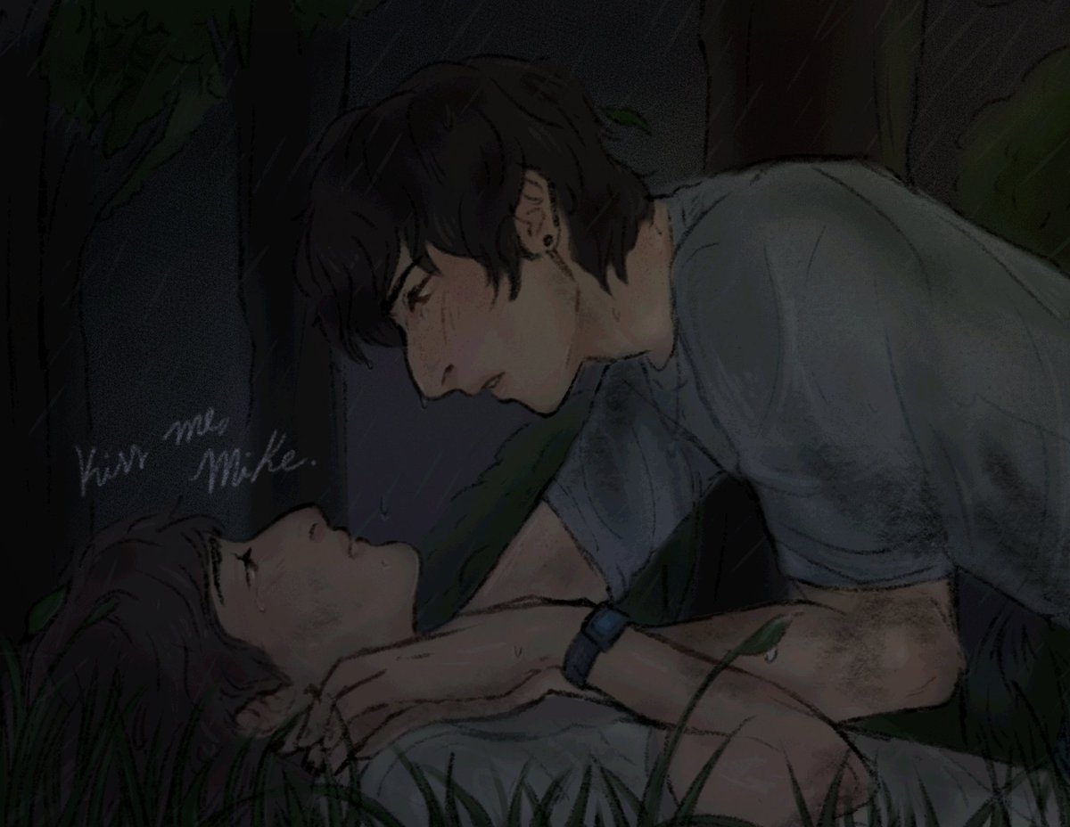 art inspired in "Super Soaker" by <a href="/wheezingwheeler/">wheezella wheeler‎ 🫧</a> 🫶

#byler #fanartbyler #ao3