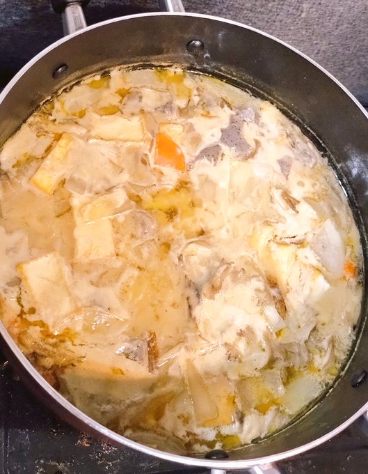 致死量の豚汁作った 