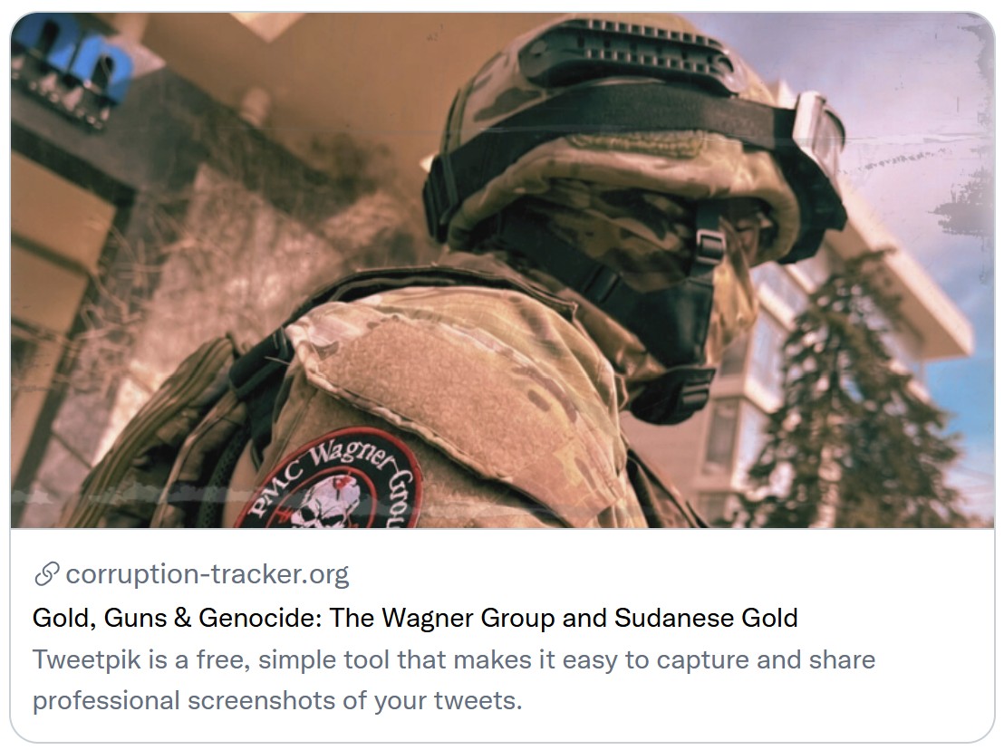 Corruption Tracker tweet media
