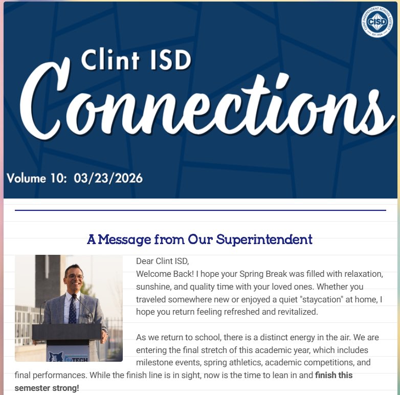 Clint ISD tweet media