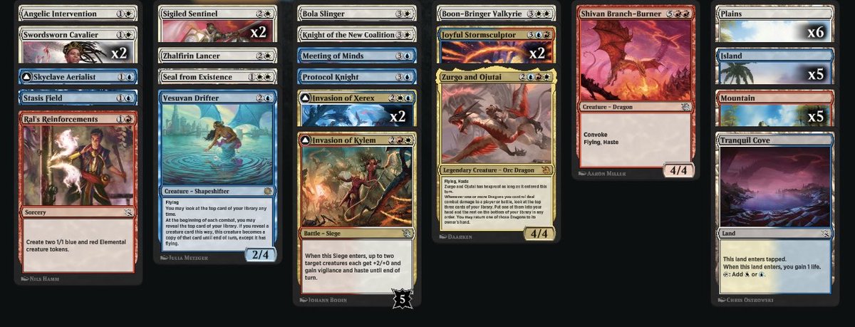 camkellymtg's tweet photo. Another Aftermath 🏆 with some more Jeskai. https://t.co/rpDfca1azB