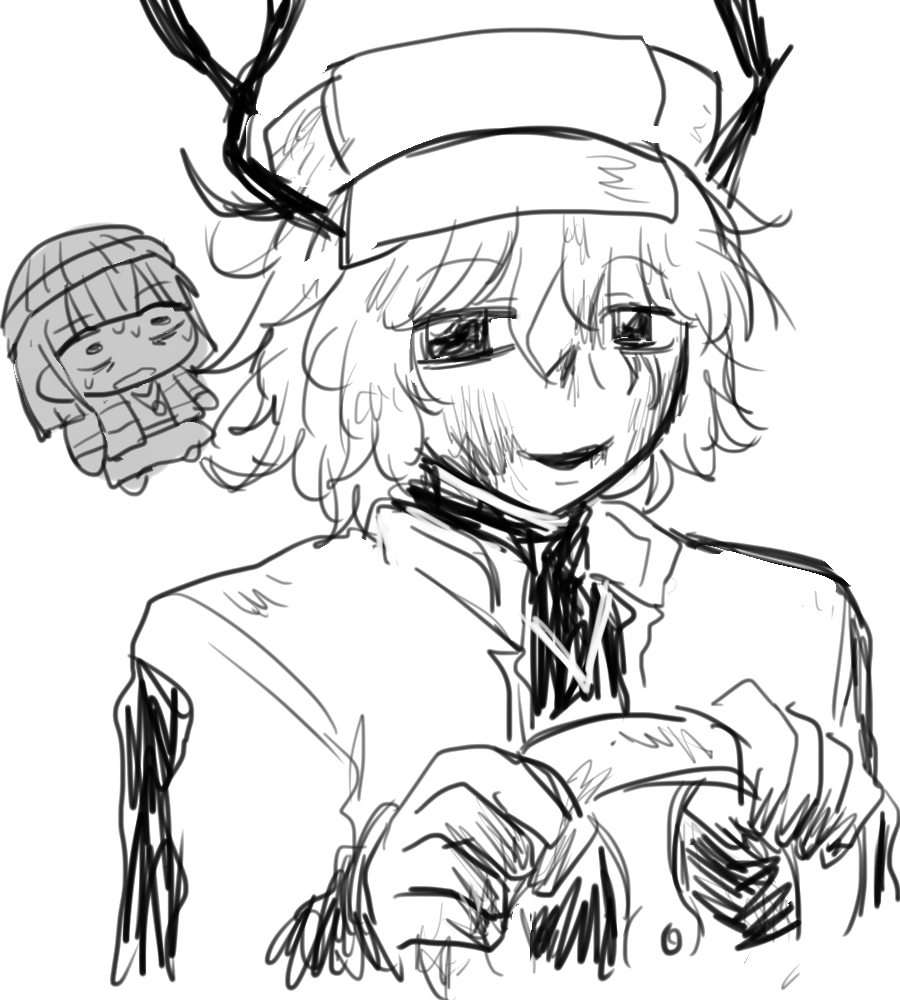 己に付着した血をまったく気にしてないの、本当に最高ポイントで………