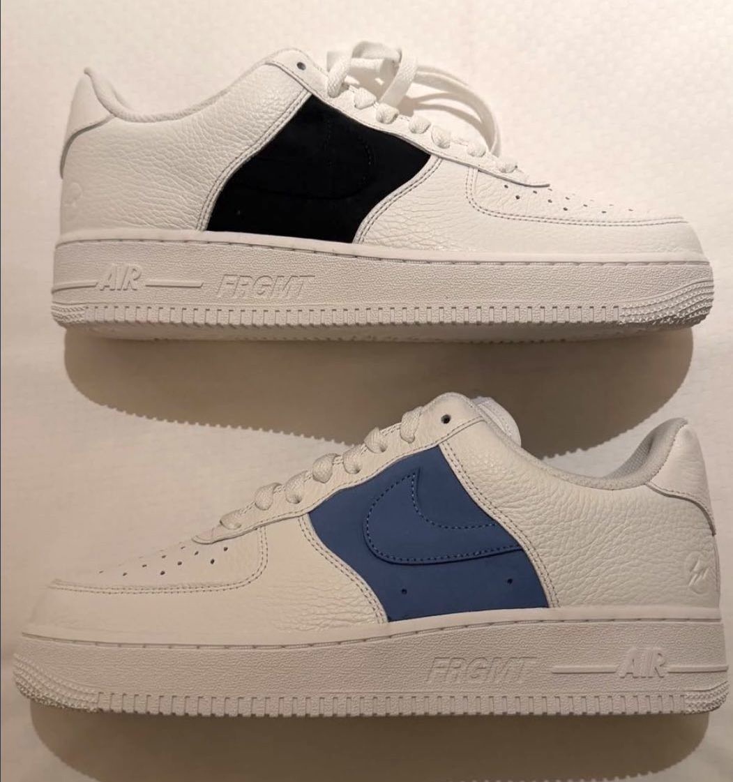 JustFreshKicks's tweet photo. FIRST LOOK: Fragment x Nike Air Force 1 Low F&amp;F ⚡️👀 https://t.co/d4CBBcbowY