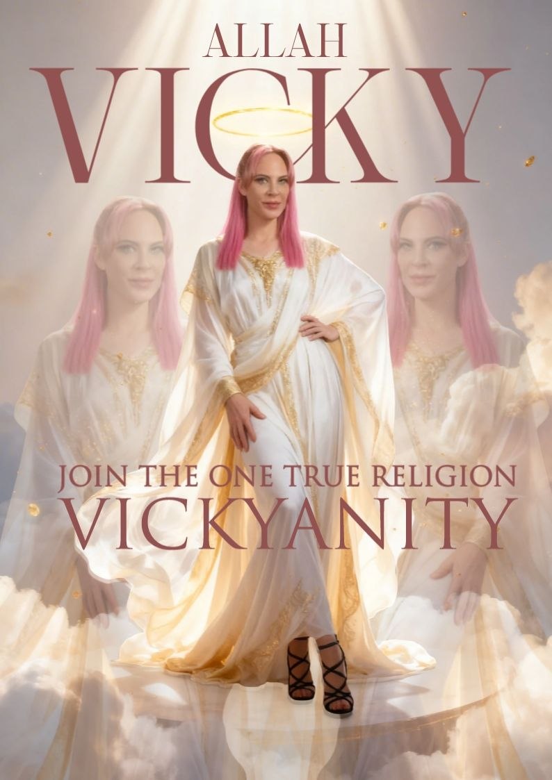 vickyanity's tweet photo. New Vickyanity prayer #8 is posted on LoyalFans, Faphouse, and Telegram. https://t.co/dSzKlANNHP