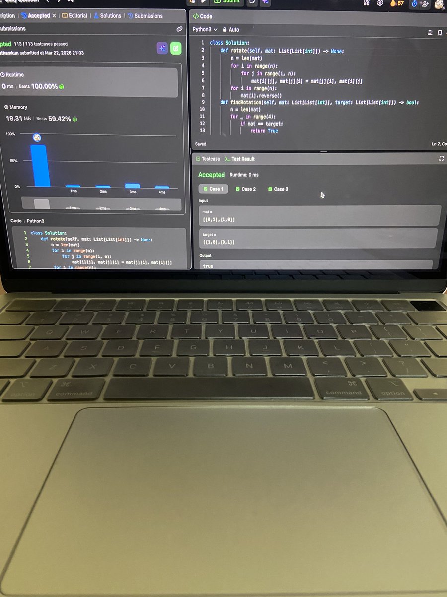 prathamiscoding's tweet photo. Day 50 - Becoming an AI/ML Engineer 
- 9 to 5 college
- learned simple linear regression | code + intuition 
- introduction of simple linear regression, intuition and applied on a  real world dataset 
- solved one leetcode problem https://t.co/BqifqVwYbI