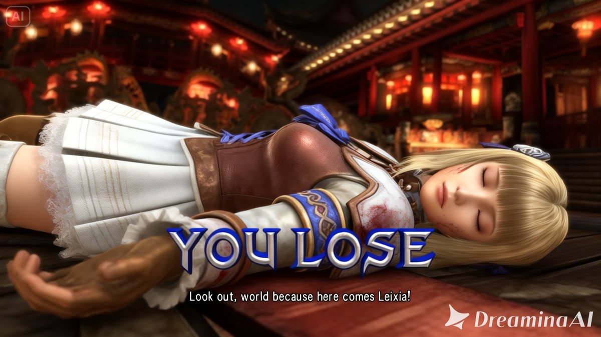 AI Ryona Game Over リョナ tweet media