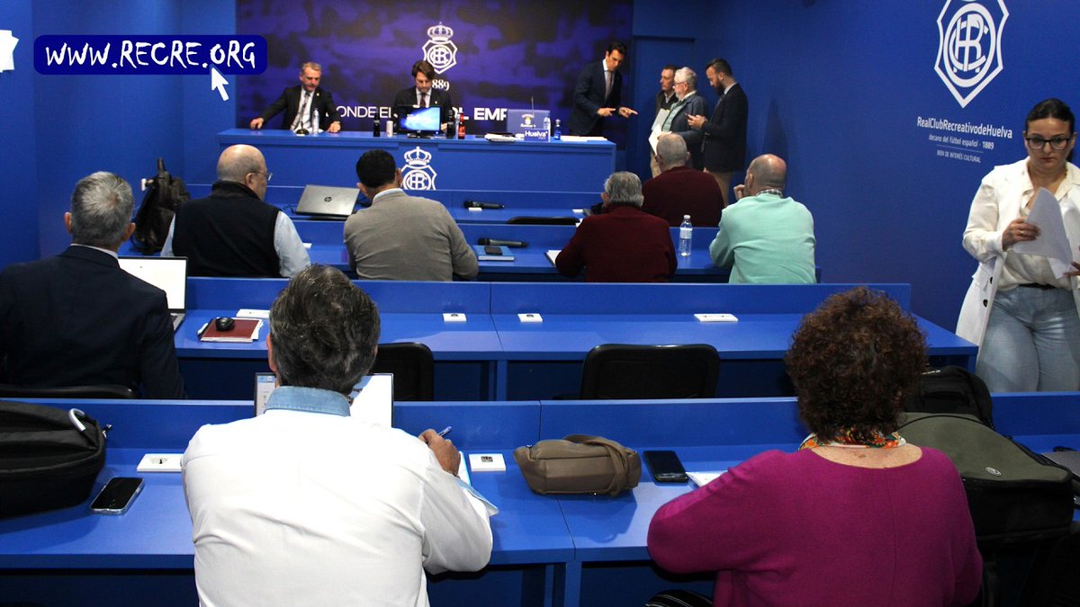 📹 El Recre celebró la junta general 

 La sesión tuvo lugar en el Nuevo Colombino y la entidad informará posteriormente de los acuerdos adoptados 

El Real Club Recreativo de Huelva...

recre.org/recre/recrenot…