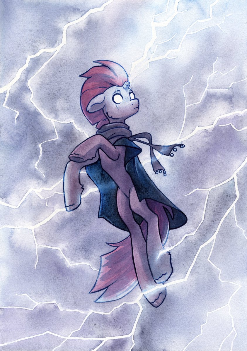 koviry79's tweet photo. Watercolor Tempest Shadow ⚡️⚡️⚡️ https://t.co/Q0axaJvbph