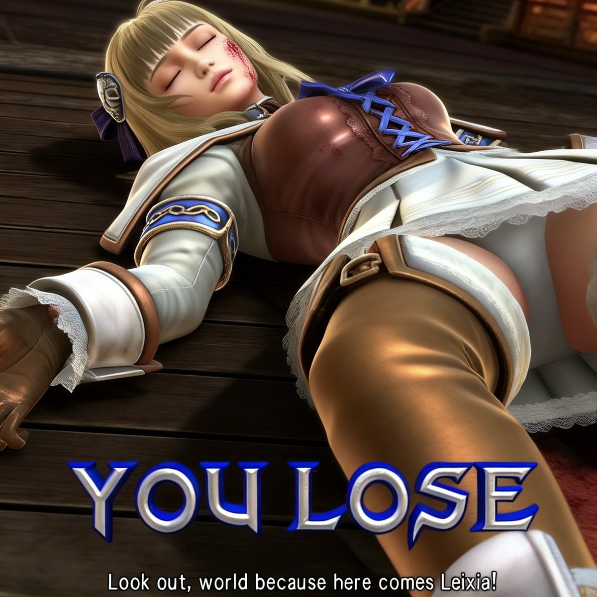 AI Ryona Game Over リョナ tweet media