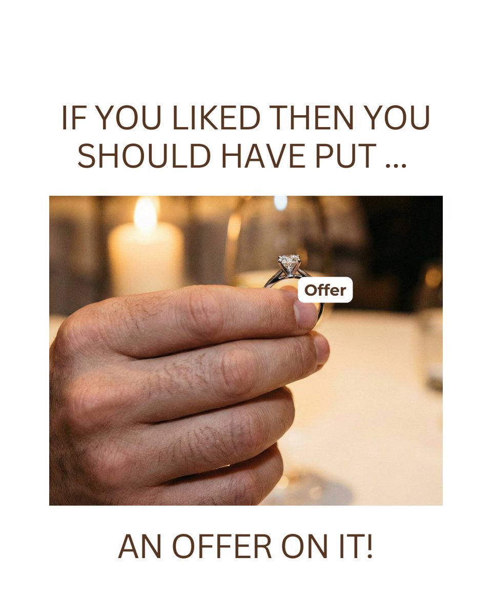 florinp's tweet image. Don’t let your dream home slip away! 🤞

#HouseGoals #OfferAccepted #DreamHome #BuyersJourney #HouseHunting #RealEstateHumor