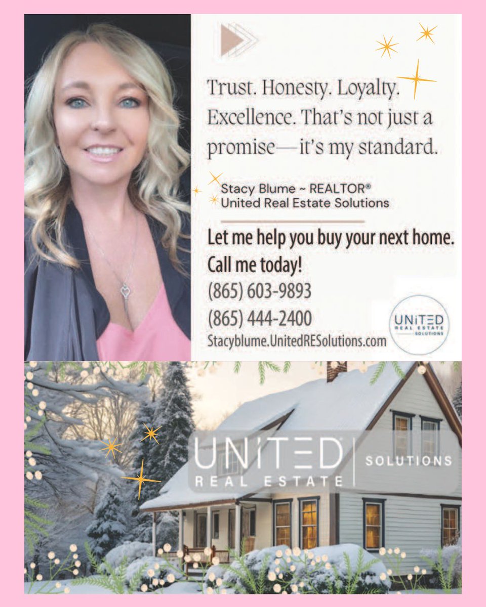 Looking for a home that feels like it was made just for you?🏠✨Call Stacy Blume,with United Real Estate.Whether you are stepping into the market for the first time or looking to sell your current space for top dollar,she works to make the process seamless.Mention #ChapmanMediaTN
