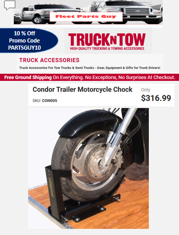 jfrsafety's tweet image. truckntow.com/?ref=fleetpart…
Condor Trailer Motorcycle Chock 
#Others Available for Towing 
#motorcycle #hauling #trailer #secure #storage #fleetpartsguy