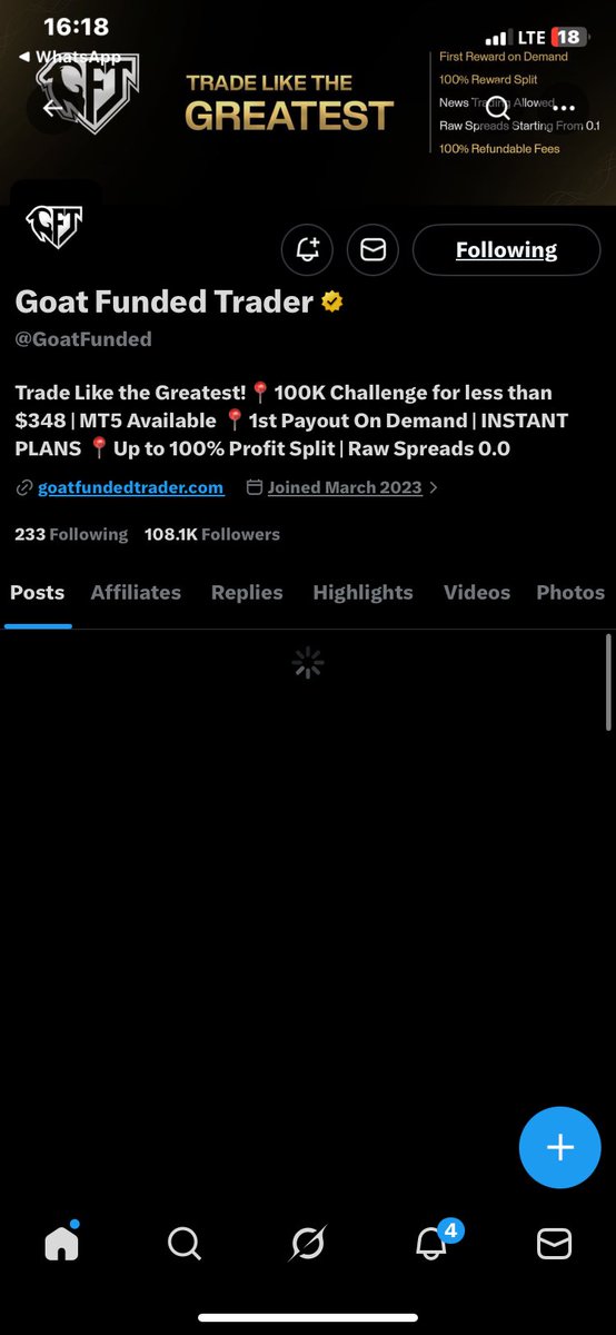 BIG BLESSING📊🖤 tweet media