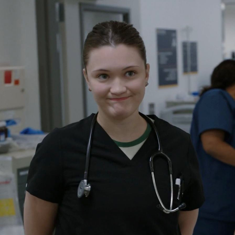 vel is charting | the pitt spoilers tweet media