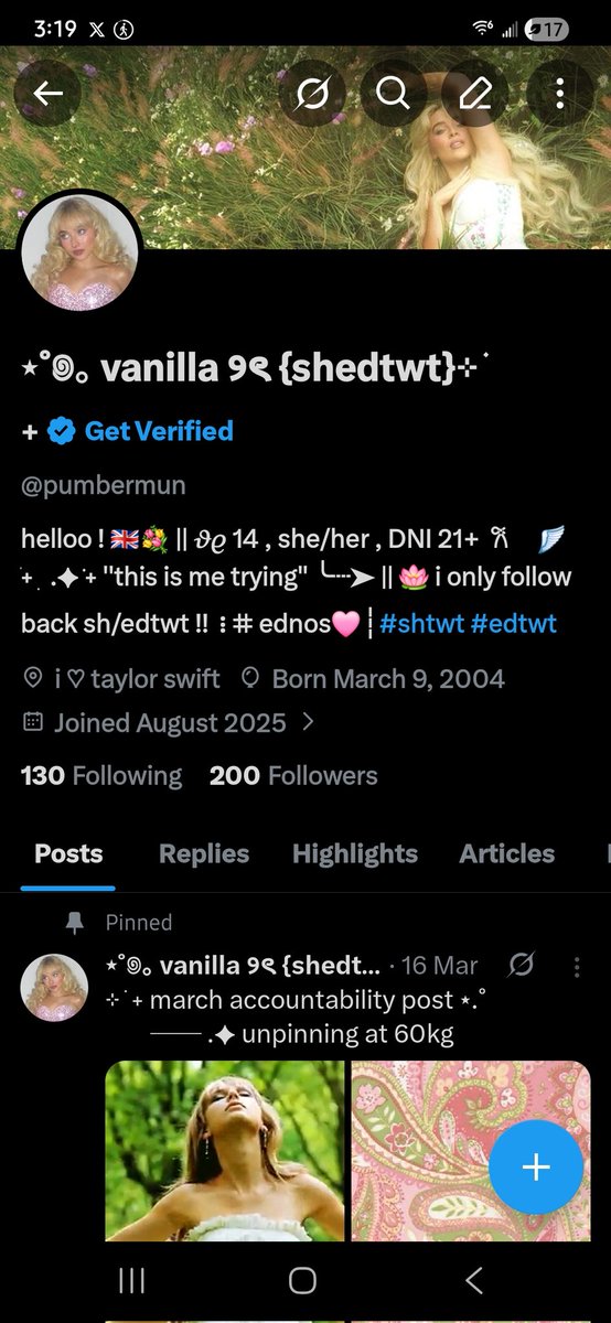 ⋆˚꩜｡ vanilla ୨ৎ {shedtwt}⊹ ࣪ ˖ tweet media