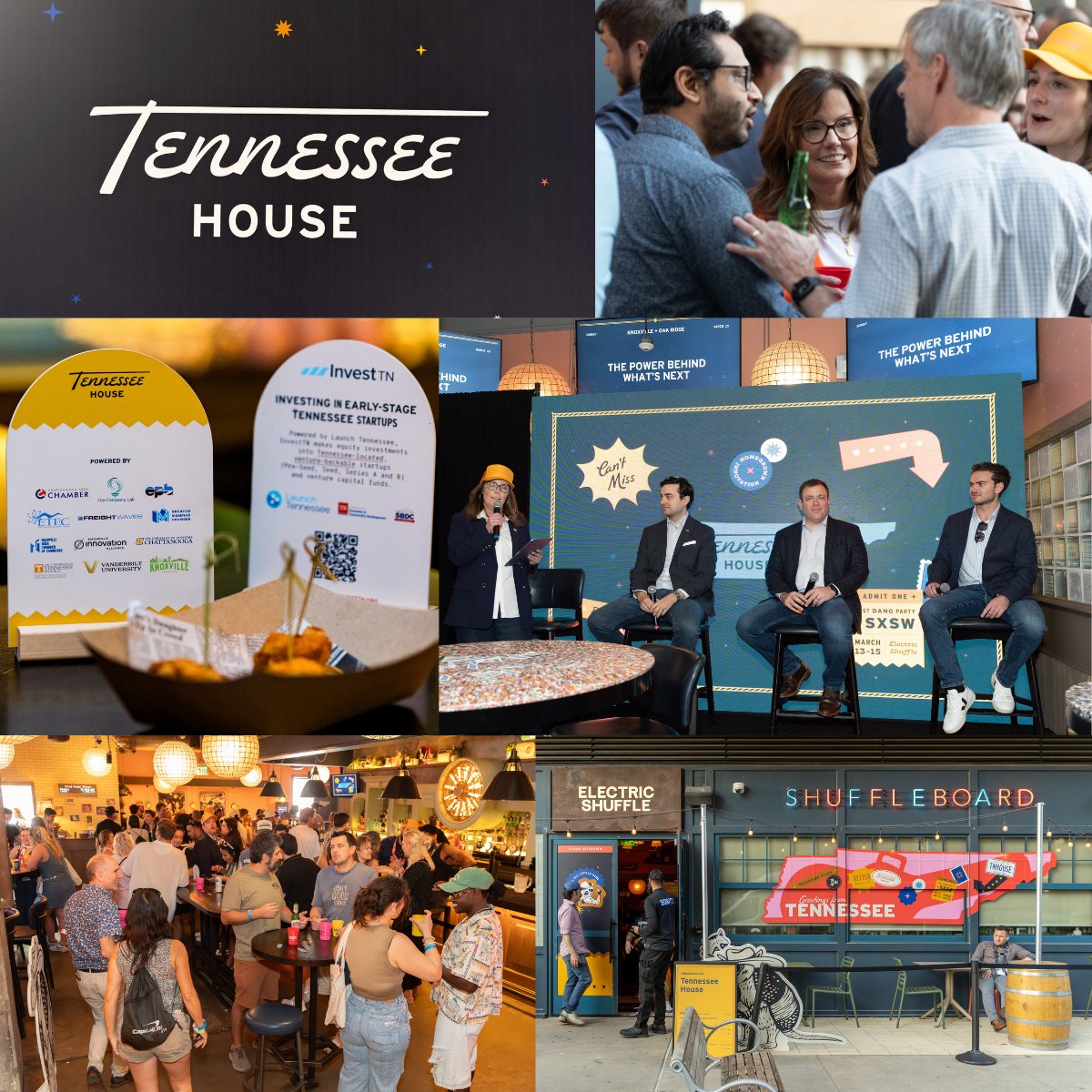 ETEC_tn's tweet image. ETEC joined the recent Tennessee House at #SXSW, hosted by @LaunchTN highlighting innovation across the state.

Tracy Boatner moderated a panel with TN² members TVA, TRISO-X, and Type One Energy, showcasing nuclear momentum in Knoxville and the Oak Ridge Corridor.

#ETEC #TN2