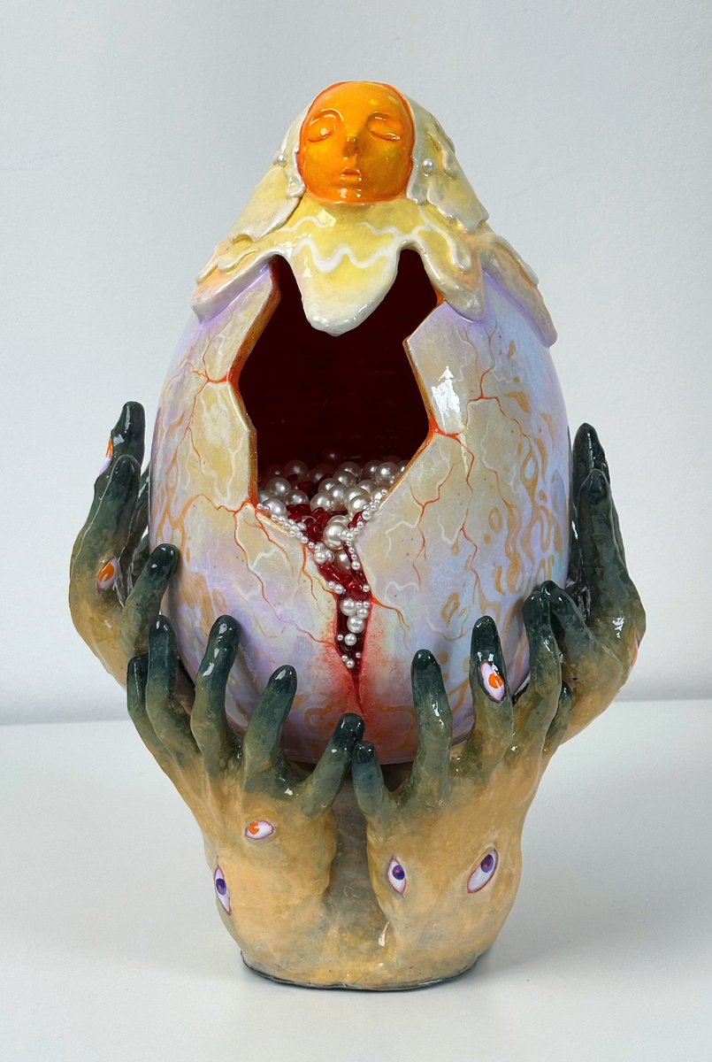 KrisKaspi's tweet photo. Digital art concept = finished #sculpture https://t.co/dlV9AsQKOj