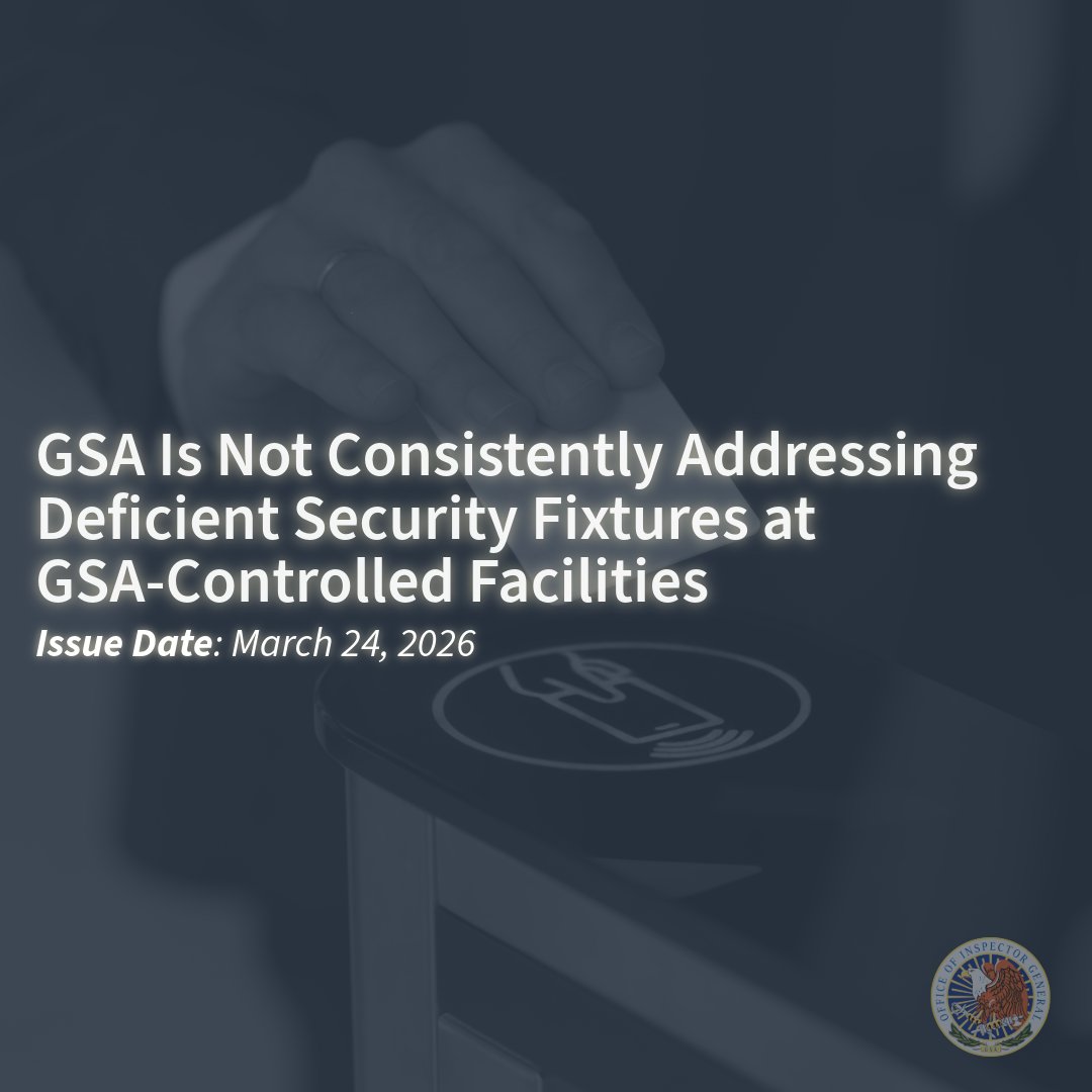 GSA Office of Inspector General tweet media