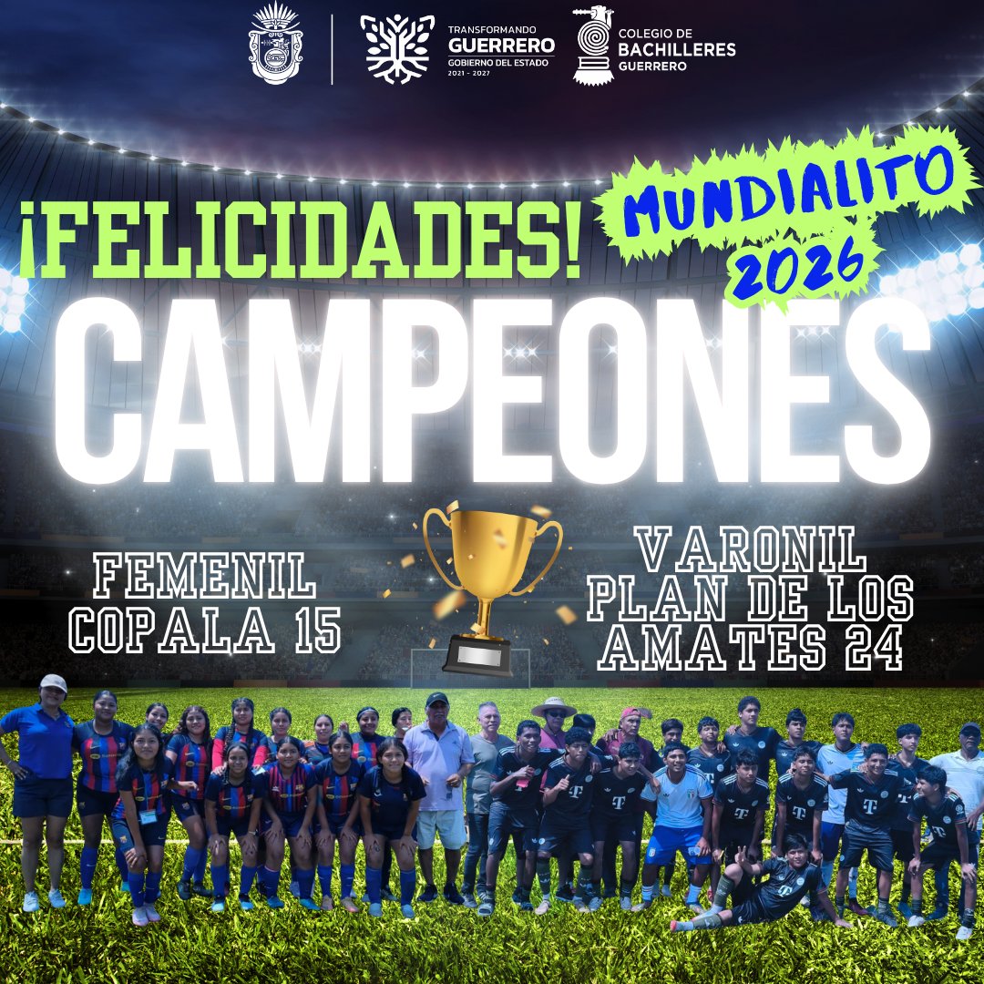 Colegio de Bachilleres Guerrero Oficial tweet media