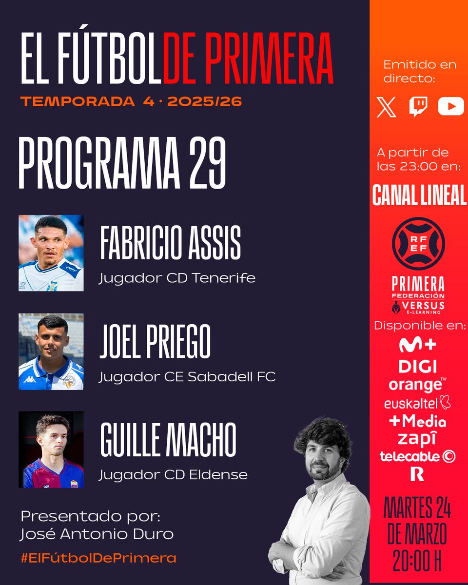 Primera Federación Versus e-Learning tweet media