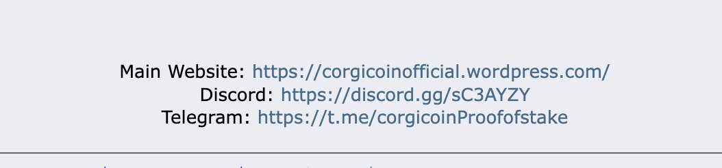 SgtWingflapper's tweet photo. Website is live on the official domain from the 2016 BitcoinTalk post.

https://t.co/uizk1NvAko (scroll to the bottom to see their website link from 2016)

WE'RE REALLY REVIVING A 10 YEAR OLD COIN IN PEAK CORGI META!

Right now my hosting provider is applying the SSL certificate to make it http -> https. But you can view it if you click accept on the warning.

It should be fully functional soon!

NOTE: Wordpress sites in 2016 automatically added .wordpress as the end of every site, this is no longer a feature. The domain is the exact same.

https://t.co/IBcg0aP6aF (or wait until it changes to https once the SSL cert is finalised)