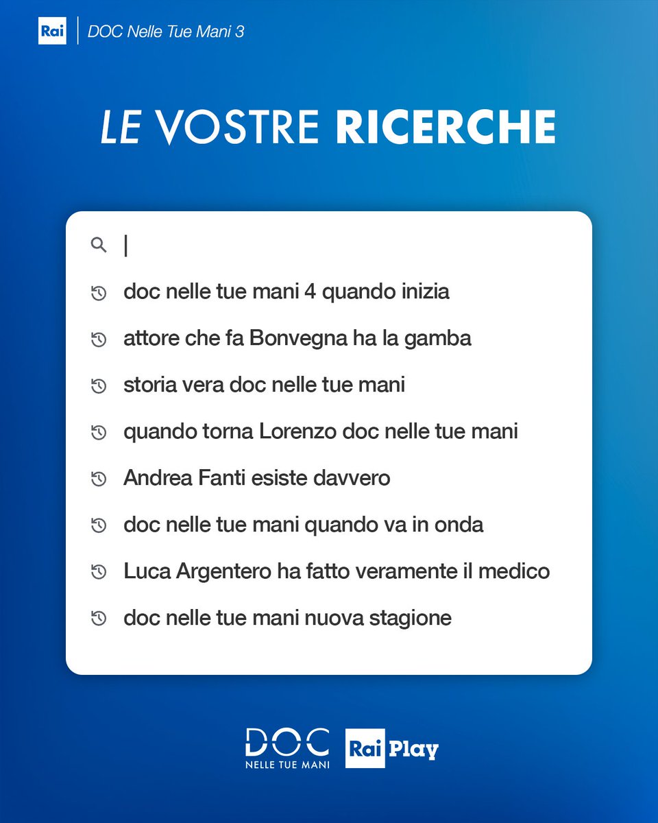 DOC Nelle Tue Mani tweet media