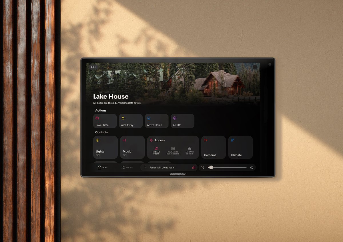 Crestron tweet media